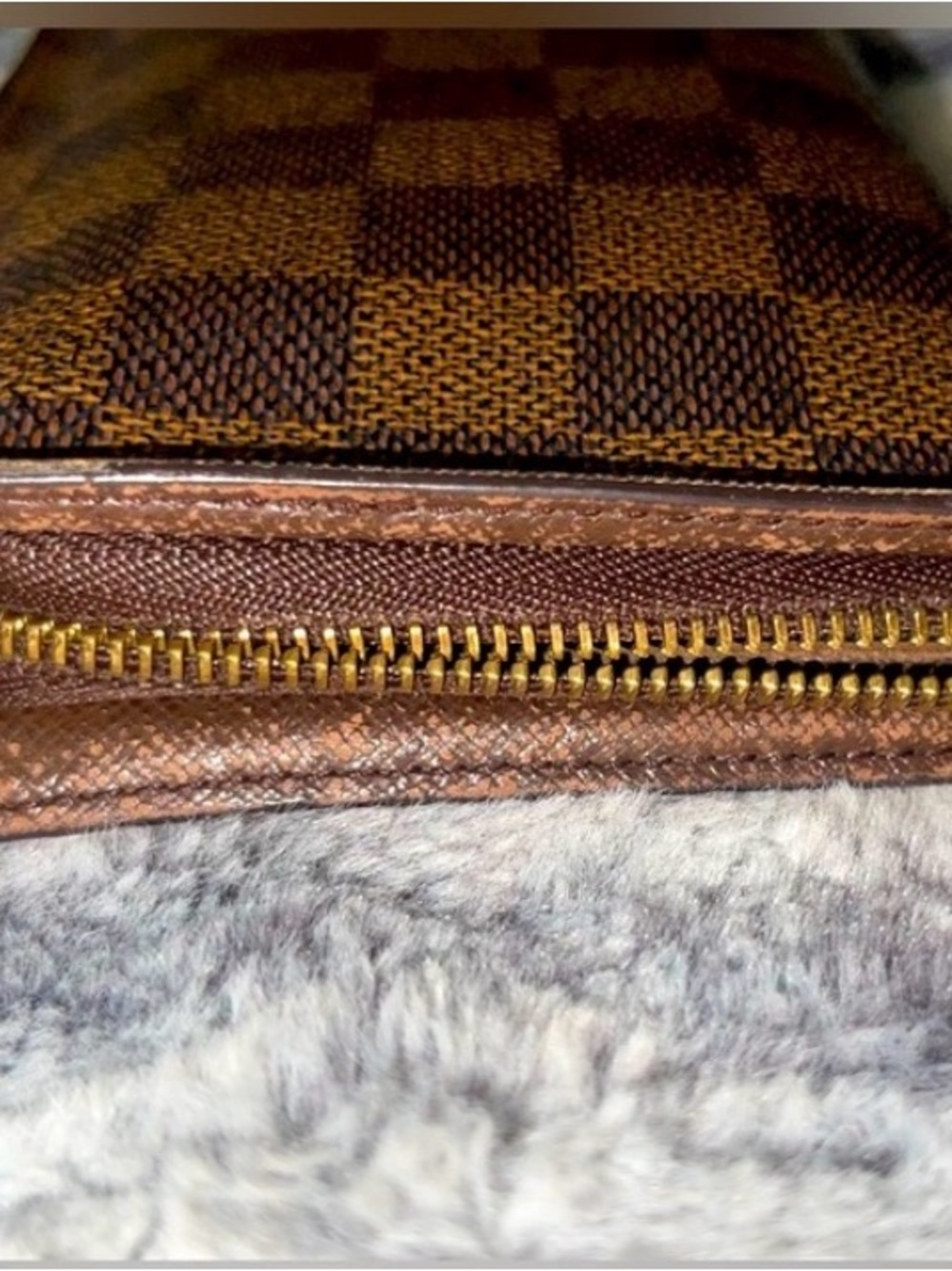Louis Vuitton Brown Damier Ebene Zip Wallet - Picture 8 of 16